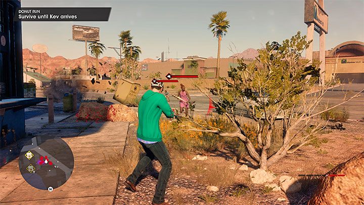 You'll suddenly be attacked by nearly every single character nearby - fight to stay alive - Saints Row 2022: Donut Run - walkthrough - Walkthrough - Saints Row Guide, Walkthrough