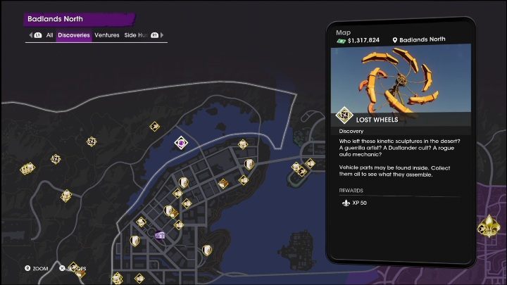 2 - Saints Row 2022: Discoveries (Badlands North) - list and description of activity - Badlands North - Saints Row Guide, Walkthrough