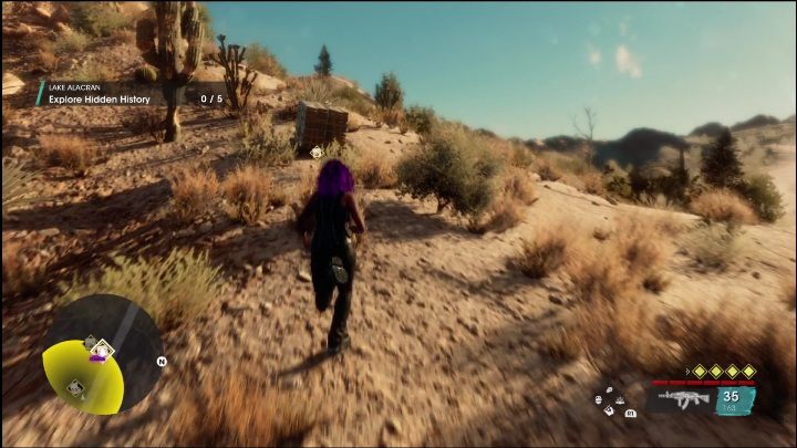 These four pallets are located in the central part of the area - Saints Row 2022: Discoveries (Badlands North) - list and description of activity - Badlands North - Saints Row Guide, Walkthrough