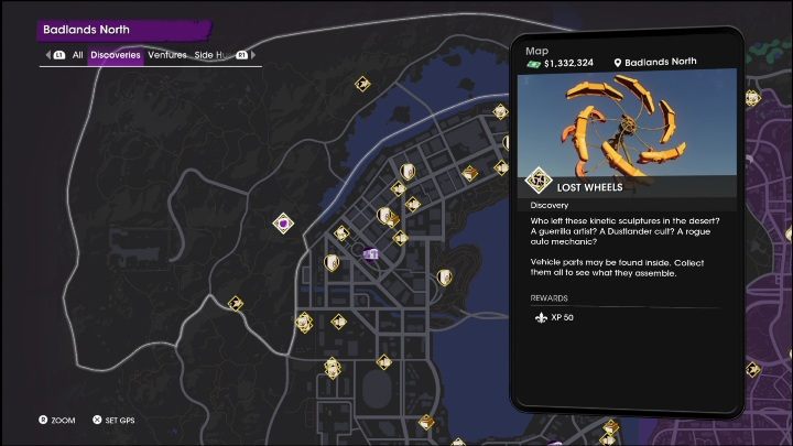 11 - Saints Row 2022: Discoveries (Badlands North) - list and description of activity - Badlands North - Saints Row Guide, Walkthrough