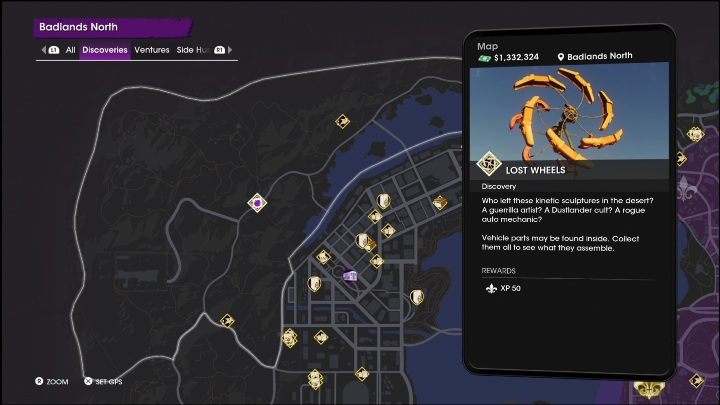 12 - Saints Row 2022: Discoveries (Badlands North) - list and description of activity - Badlands North - Saints Row Guide, Walkthrough