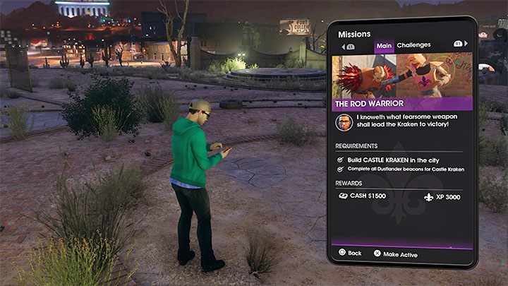 During this mission Eli once again invites you to a LARP - Saints Row 2022: The Rod Warrior - walkthrough - Walkthrough - Saints Row Guide, Walkthrough