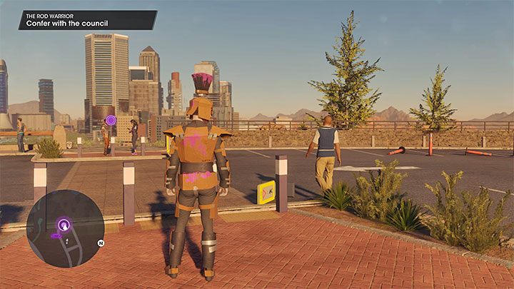 Eli is waiting for you at the Monte Vista viewpoint - Saints Row 2022: The Rod Warrior - walkthrough - Walkthrough - Saints Row Guide, Walkthrough