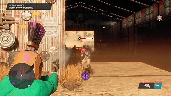 The next location you must visit is the warehouse you can reach on foot - Saints Row 2022: The Rod Warrior - walkthrough - Walkthrough - Saints Row Guide, Walkthrough