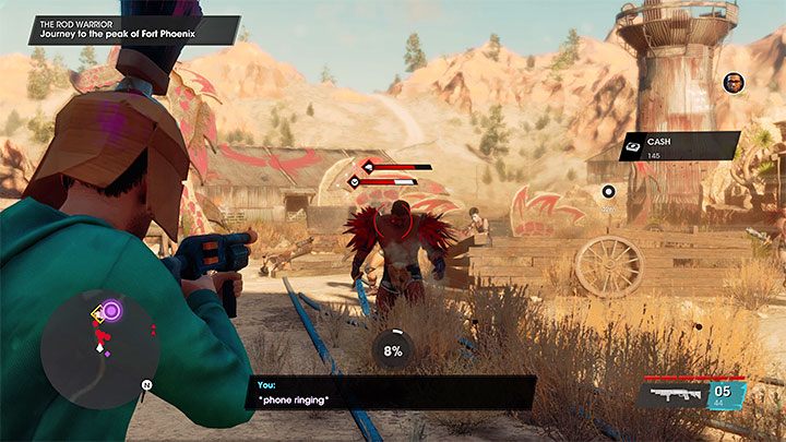 You can reach the peak on foot, without the use of vehicles - Saints Row 2022: The Rod Warrior - walkthrough - Walkthrough - Saints Row Guide, Walkthrough