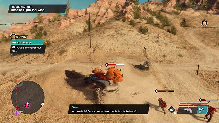 Once the work is done, board the Bowelrod - Saints Row 2022: The Rod Warrior - walkthrough - Walkthrough - Saints Row Guide, Walkthrough