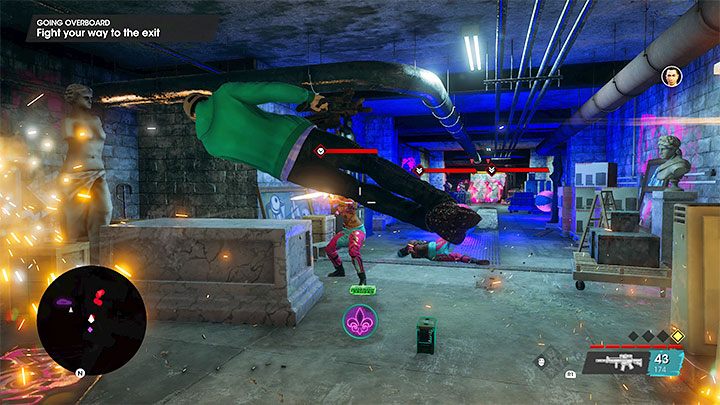 Numerous Idol groups will attack you on your way out - Saints Row 2022: Going Overboard - walkthrough - Walkthrough - Saints Row Guide, Walkthrough