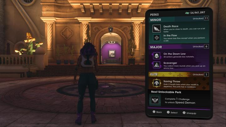 Completing challenges rewards you with new perks - Saints Row 2022: Best perks - unlocking, list of all - Basics - Saints Row Guide, Walkthrough