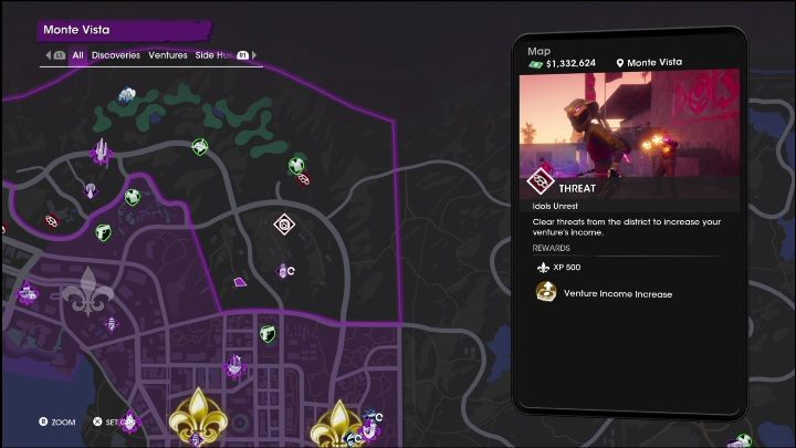 2 - Saints Row 2022: Threats (Monte Vista) - list and description of activity - Monte Vista - Saints Row Guide, Walkthrough