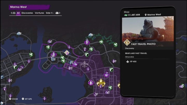 1 - Saints Row 2022: Discoveries (Marina West) - list and description of activity - Marina West - Saints Row Guide, Walkthrough
