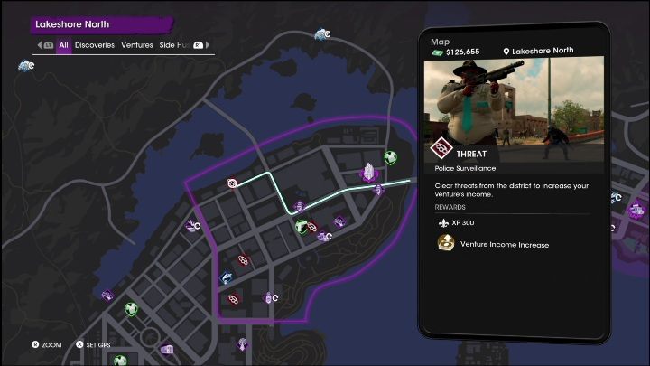 4 - Saints Row 2022: Threats (Lakeshore North) - list and description of activity - Lakeshore North - Saints Row Guide, Walkthrough