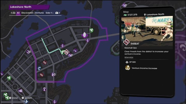 5 - Saints Row 2022: Threats (Lakeshore North) - list and description of activity - Lakeshore North - Saints Row Guide, Walkthrough