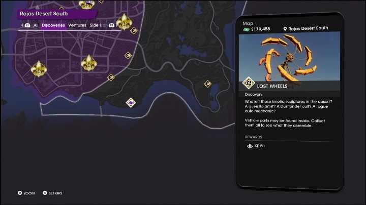 12 - Saints Row 2022: Discoveries (Rojas Desert South) - list and description of activity - Rojas Desert South - Saints Row Guide, Walkthrough