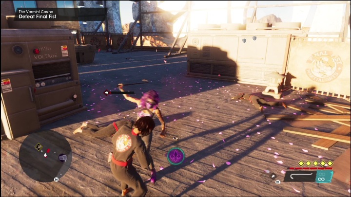 The First Strike Dojo venture requires you to complete 6 missions - Saints Row: First Strike Dojo - venture description - Ventures - Saints Row Guide, Walkthrough