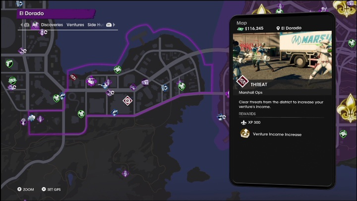 3 - Saints Row 2022: Threats (El Dorado) - list and description of activity - El Dorado - Saints Row Guide, Walkthrough