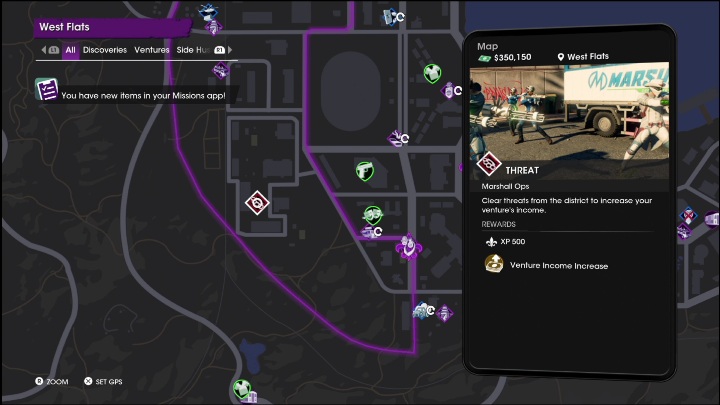 2 - Saints Row 2022: Threats (West Flats) - list and description of activity - West Flats - Saints Row Guide, Walkthrough