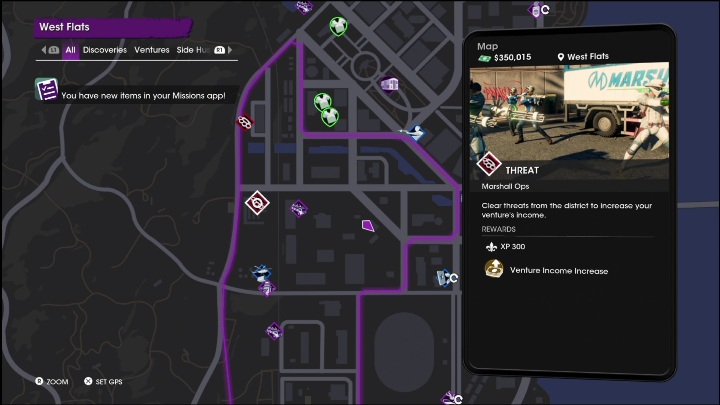 3 - Saints Row 2022: Threats (West Flats) - list and description of activity - West Flats - Saints Row Guide, Walkthrough