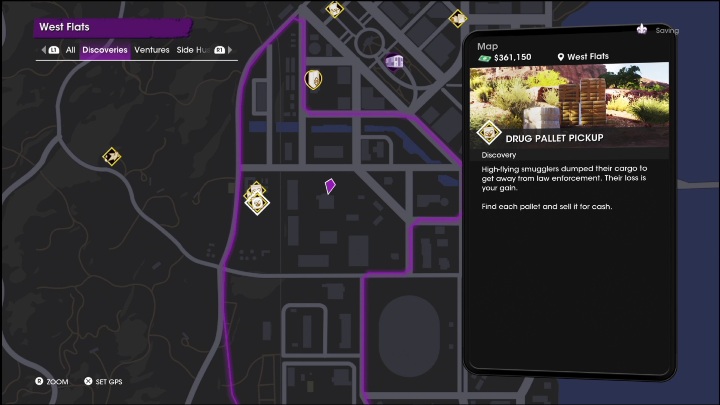 2 - Saints Row 2022: Discoveries (West Flats) - list and descriptions of activities - West Flats - Saints Row Guide, Walkthrough