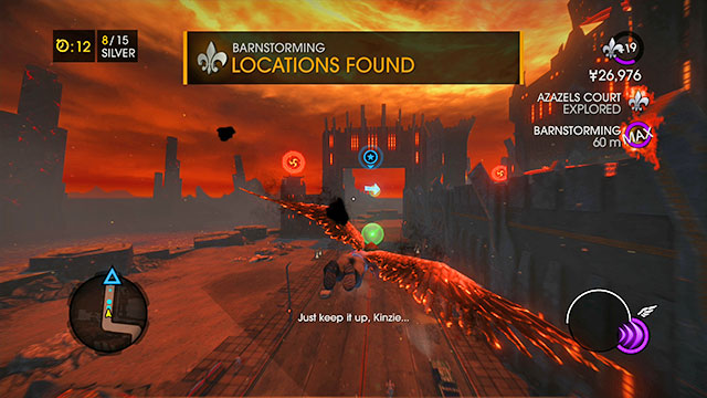 In this Activity you must win a space race - Activities - Saints Row: Gat out of Hell - Game Guide and Walkthrough