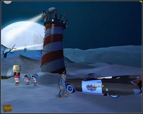 To do an exorcism, you will need to collect 4 horsemen of the Apocalypse - Episode 201: Ice Station Santa - part 1 - Episode 201: Ice Station Santa - Sam & Max: Season 2 - Game Guide and Walkthrough