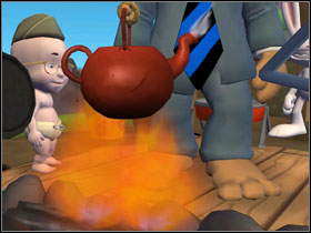 Talk to baby Amelia Earthart, Dan Cooper and Charles Lindbergh - Episode 202: Moai Better Blues - part 2 - Episode 202: Moai Better Blues - Sam & Max: Season 2 - Game Guide and Walkthrough