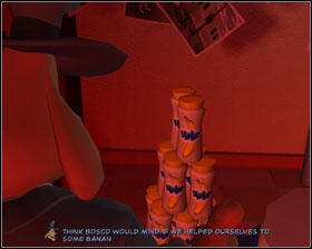 Go to Bosco's Store and take Banang - Episode 202: Moai Better Blues - part 4 - Episode 202: Moai Better Blues - Sam & Max: Season 2 - Game Guide and Walkthrough