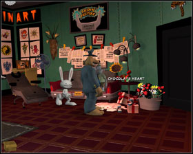 She's making casting for her new boyfriend - Episode 203: Night of the Raving Dead - part 1 - Episode 203: Night of the Raving Dead - Sam & Max: Season 2 - Game Guide and Walkthrough