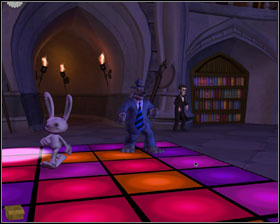 ... and other zombies on the left - Episode 203: Night of the Raving Dead - part 4 - Episode 203: Night of the Raving Dead - Sam & Max: Season 2 - Game Guide and Walkthrough