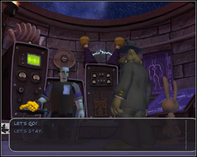 He's missing some body parts (heart, hand and brain) - Episode 203: Night of the Raving Dead - part 4 - Episode 203: Night of the Raving Dead - Sam & Max: Season 2 - Game Guide and Walkthrough