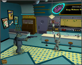 See animation with Jessie James hand - Episode 203: Night of the Raving Dead - part 5 - Episode 203: Night of the Raving Dead - Sam & Max: Season 2 - Game Guide and Walkthrough