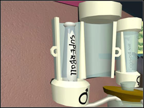 Go to Momma Bosco and put in baby maker machine Superball's DNA - Episode 204: Chariots of The Dogs - part 3 - Episode 204: Chariots of The Dogs - Sam & Max: Season 2 - Game Guide and Walkthrough