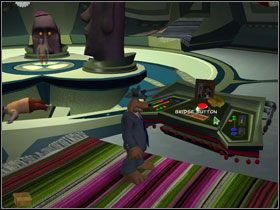 Look around hall - Episode 204: Chariots of The Dogs - part 3 - Episode 204: Chariots of The Dogs - Sam & Max: Season 2 - Game Guide and Walkthrough