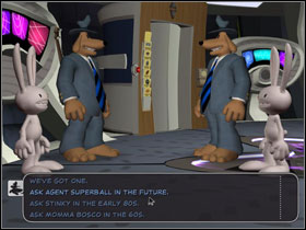 Now move to Embarrassing Idol studio - Episode 204: Chariots of The Dogs - part 4 - Episode 204: Chariots of The Dogs - Sam & Max: Season 2 - Game Guide and Walkthrough