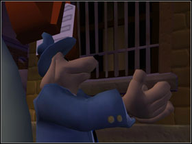 Get Boxing Betty controller to control Maimtron (in office you have one) - Episode 205: Whats New, Beelzebub? - part 1 - Episode 205: Whats New, Beelzebub? - Sam & Max: Season 2 - Game Guide and Walkthrough