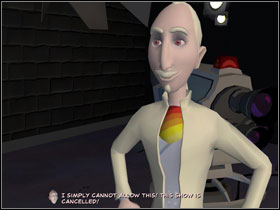 Go back to Hell to Stinky's diorama - Episode 205: Whats New, Beelzebub? - part 3 - Episode 205: Whats New, Beelzebub? - Sam & Max: Season 2 - Game Guide and Walkthrough