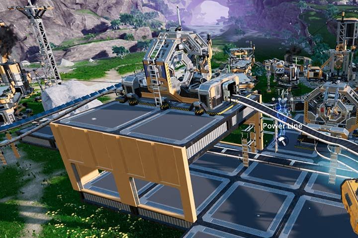 Foundations will enable you to create simple constructions that will increase the effectiveness of your factory and use less space. - Building factories in Satisfactory - 10 Important Tips - Satisfactory Guide