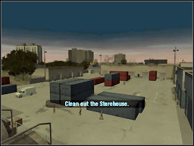 Now you must take over the first store - Storage - Little Havana - Scarface: The World is Yours - Game Guide and Walkthrough