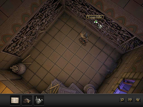 Once you get inside the warehouse, use the incendiary agents on clay pots lying on the shelves, where scrolls are kept - Get to the warehouse of papyri - Prologue - Alexandria, Egypt - Secret Files 3: The Archimedes Code - Game Guide and Walkthrough