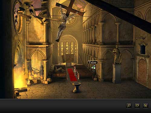 To do so, get the robe hanging on the column to the right (behind benches) - Climb the statue - Chapter 1 - Berlin, Germany - Secret Files 3: The Archimedes Code - Game Guide and Walkthrough