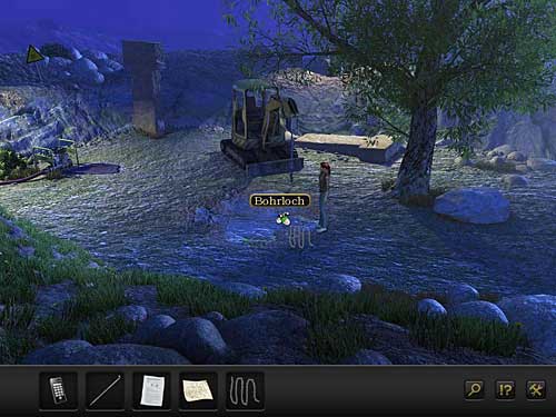 Return to the sector E and use the chain on the drilled hole - Get underground - Chapter 2 - Göbekli Tepe, Turkey - Secret Files 3: The Archimedes Code - Game Guide and Walkthrough