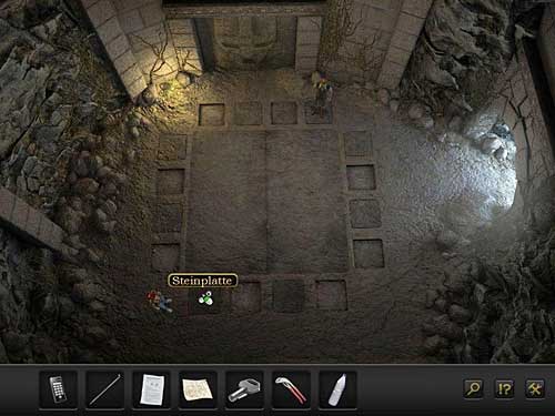 Emre wants to open the stone gate, decorated with characteristic relief - Open the mystical gate - Chapter 2 - Göbekli Tepe, Turkey - Secret Files 3: The Archimedes Code - Game Guide and Walkthrough