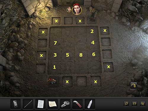 1) as Nina stand on the slab with ox (1 horn) - Open the mystical gate - Chapter 2 - Göbekli Tepe, Turkey - Secret Files 3: The Archimedes Code - Game Guide and Walkthrough