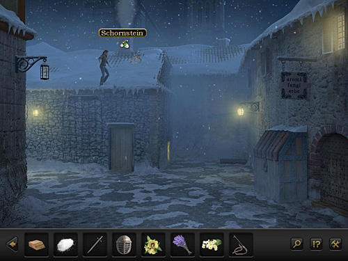 Climb the prison roof again using the net - Disable guards - Chapter 3 - Florence, Italy - Secret Files 3: The Archimedes Code - Game Guide and Walkthrough