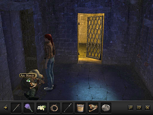 Now go to the An-Nasir cell and put rest of fish offal into his pocket - Follow An-Nasir - Chapter 3 - Florence, Italy - Secret Files 3: The Archimedes Code - Game Guide and Walkthrough