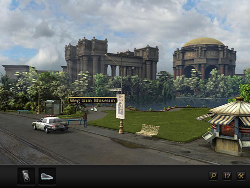 Since the policeman is busy with shop man