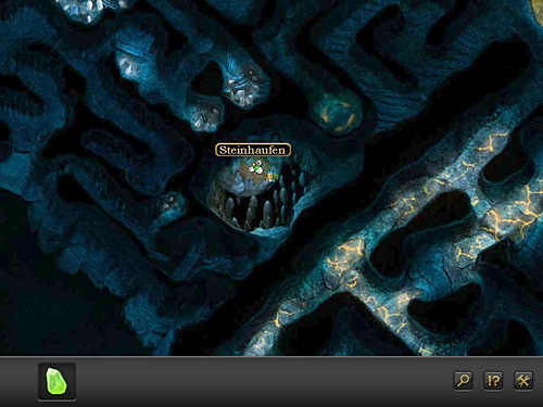 In order to get another crystal, start in the center and go up left and then down (a detailed route is marked with yellow line above) - Get to the Guardians' base - Chapter 8 - Santorin, Greece - Secret Files 3: The Archimedes Code - Game Guide and Walkthrough