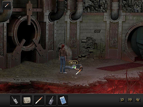 Of course use the antidote to save Max - Save Max - Chapter 8 - Santorin, Greece - Secret Files 3: The Archimedes Code - Game Guide and Walkthrough