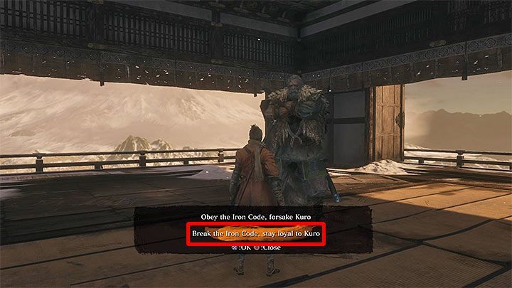 You can start preparations for this ending after you reach the games finale - after collecting all items for Kuro - Purification | Sekiro Shadows Die Twice endings - Game Endings - Sekiro Guide and Walkthrough