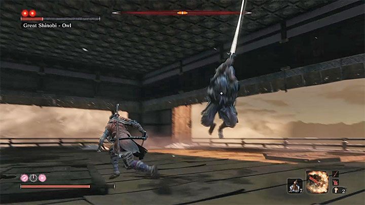 This decision will trigger a fight with Great Shinobi - Owl - Purification | Sekiro Shadows Die Twice endings - Game Endings - Sekiro Guide and Walkthrough