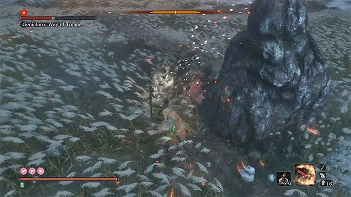 The first out of the two final bosses is Genichiro, Way of Tomoe - Purification | Sekiro Shadows Die Twice endings - Game Endings - Sekiro Guide and Walkthrough